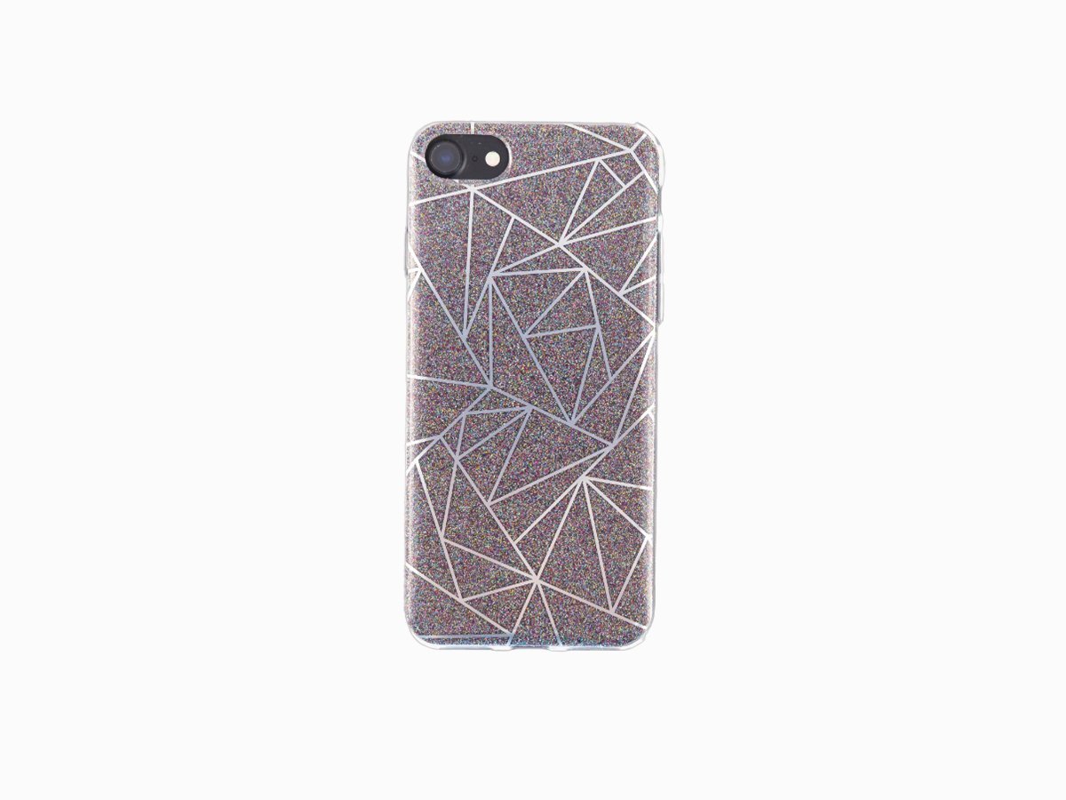 Чехол для iPhone 7  "Silver shine"
